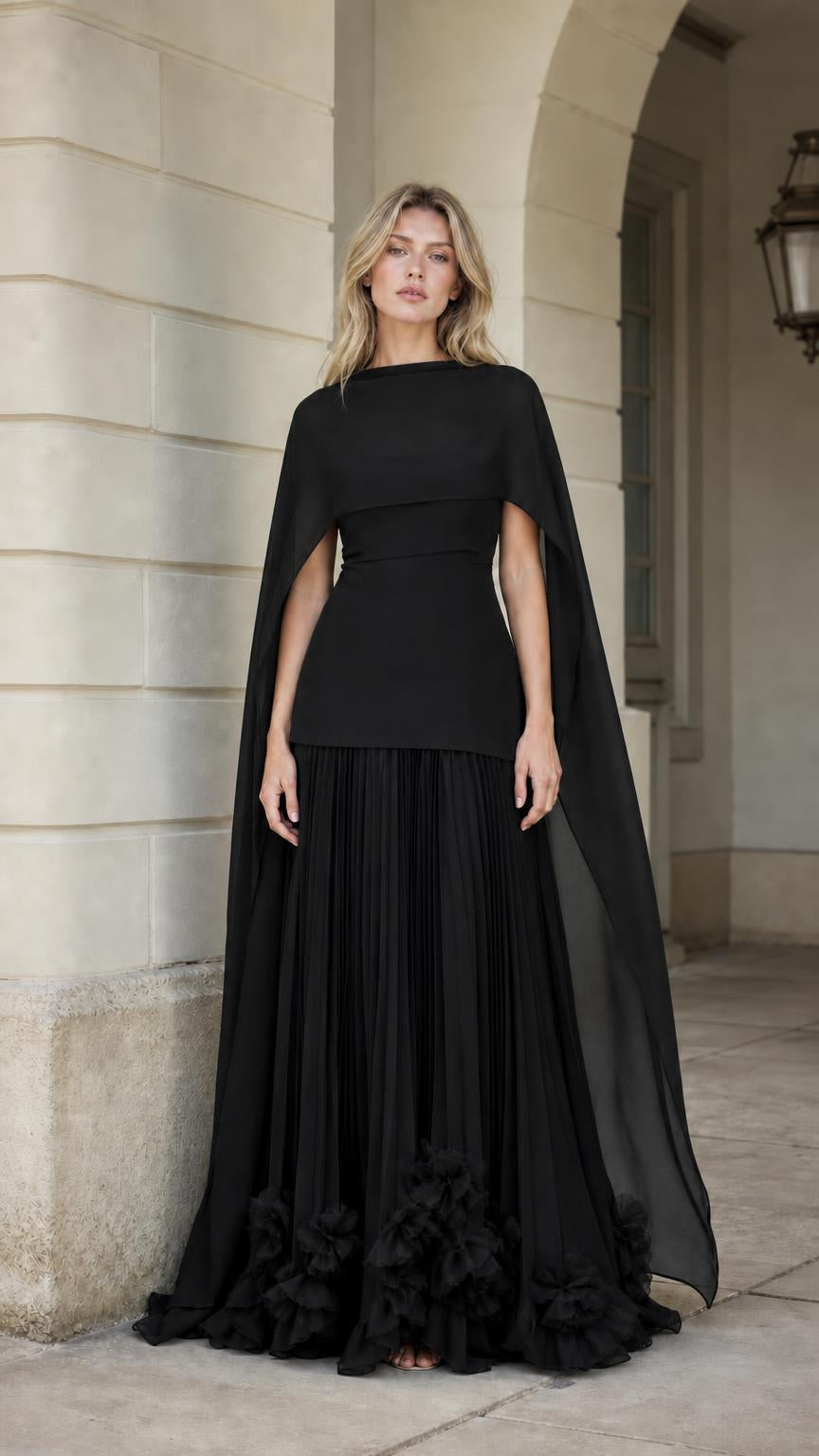Full front view of black color variant